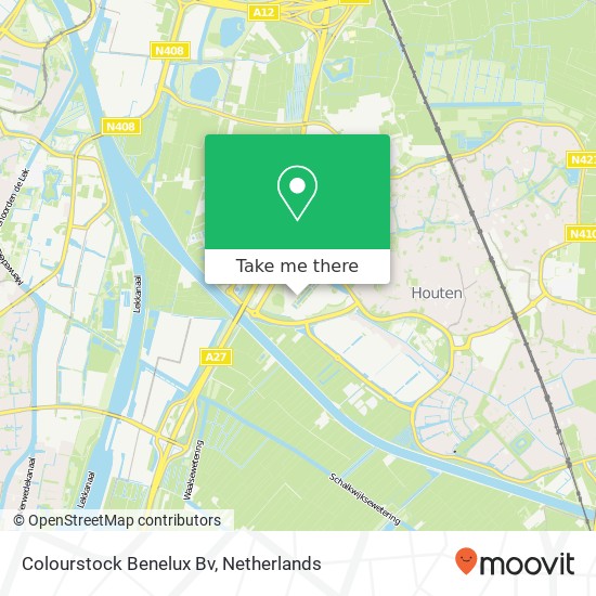 Colourstock Benelux Bv map