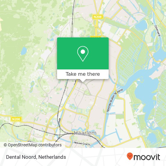 Dental Noord map