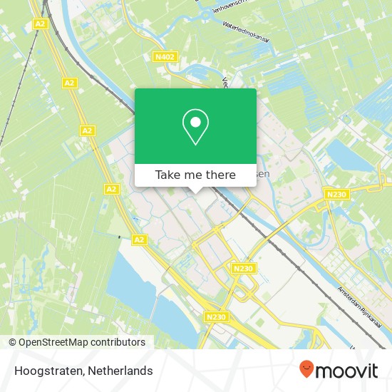 Hoogstraten map