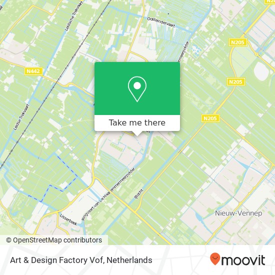 Art & Design Factory Vof map