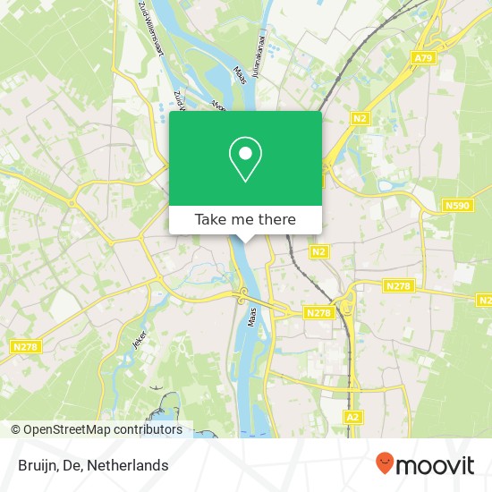 Bruijn, De map