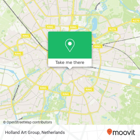 Holland Art Group map