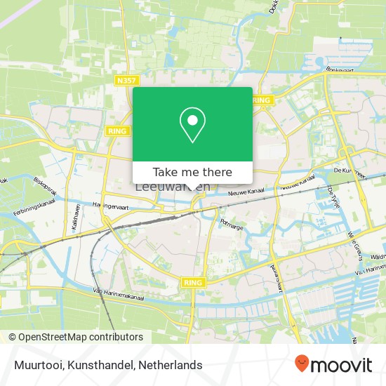 Muurtooi, Kunsthandel map