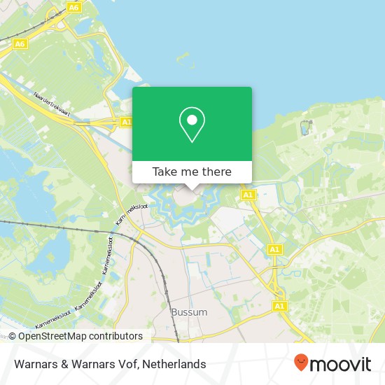 Warnars & Warnars Vof map