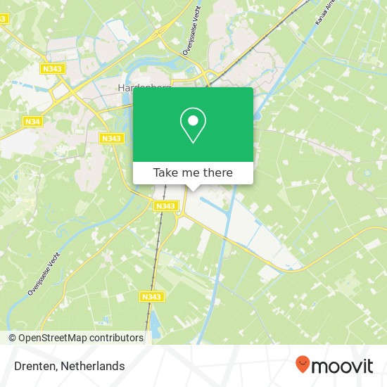 Drenten map