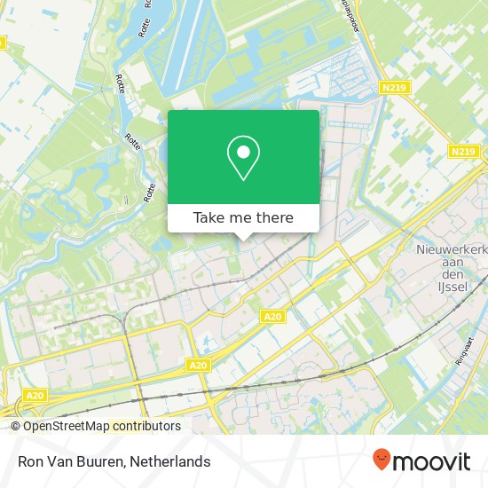 Ron Van Buuren map