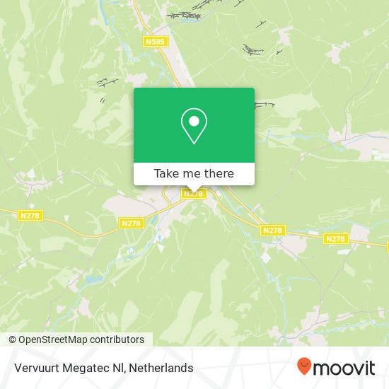 Vervuurt Megatec Nl map