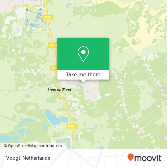 Voogt map