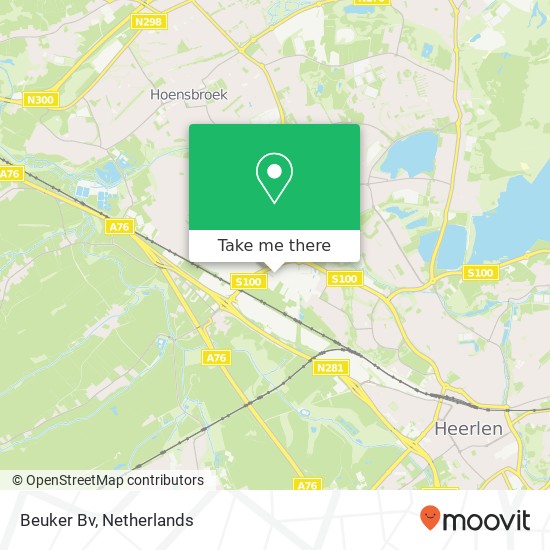 Beuker Bv map