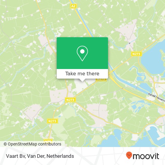 Vaart Bv, Van Der map