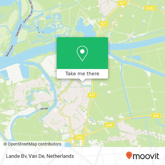 Lande Bv, Van De map