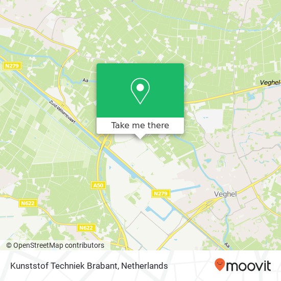 Kunststof Techniek Brabant Karte