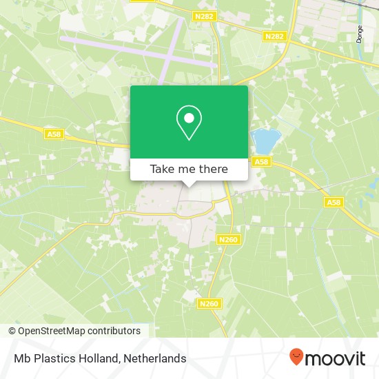 Mb Plastics Holland map