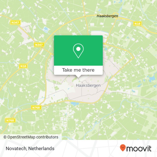 Novatech map