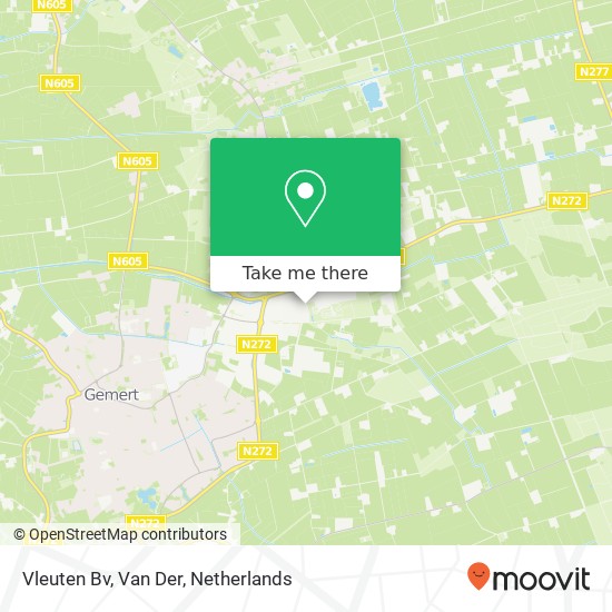 Vleuten Bv, Van Der map