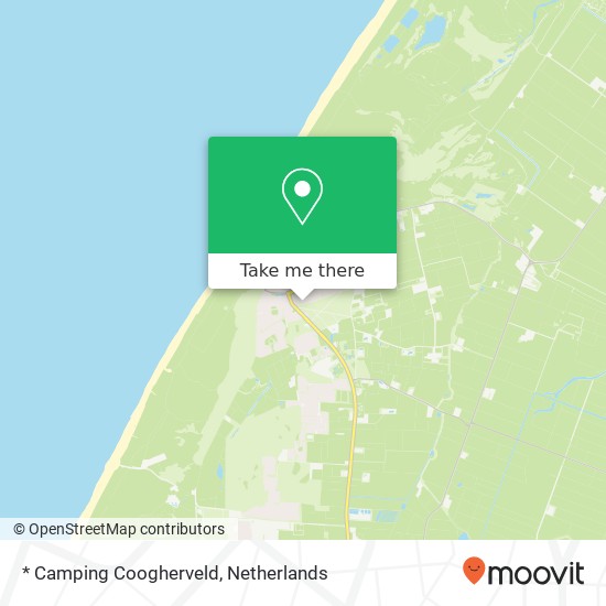 * Camping Coogherveld map