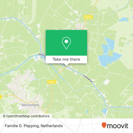 Familie G. Pepping map