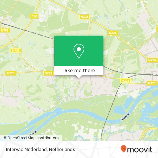 Intervac Nederland map