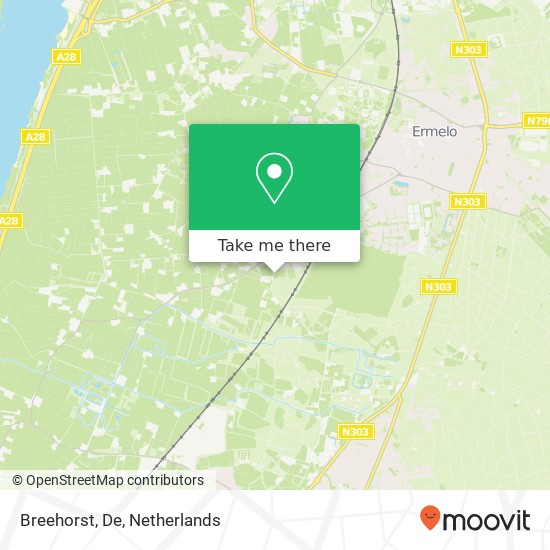 Breehorst, De map