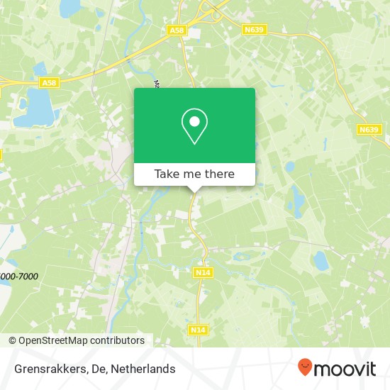 Grensrakkers, De map