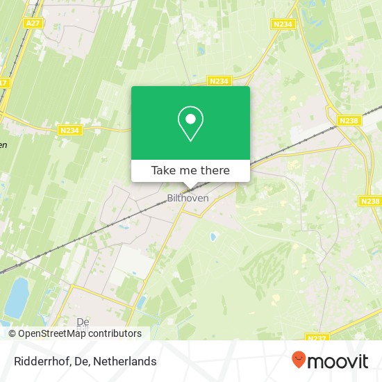 Ridderrhof, De map