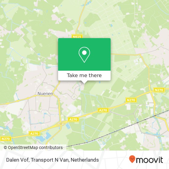 Dalen Vof, Transport N Van map