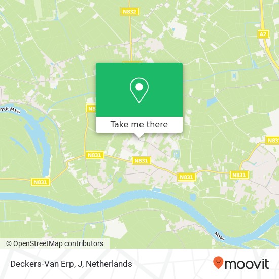 Deckers-Van Erp, J map