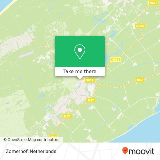 Zomerhof map