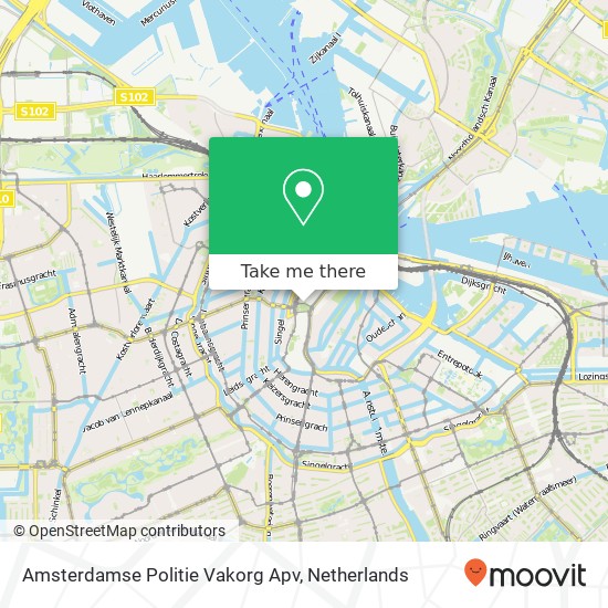 Amsterdamse Politie Vakorg Apv Karte
