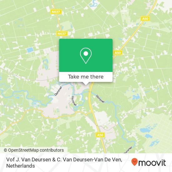 Vof J. Van Deursen & C. Van Deursen-Van De Ven map