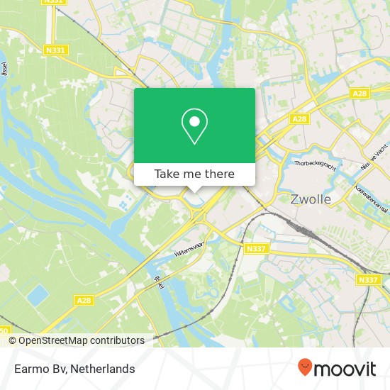 Earmo Bv map