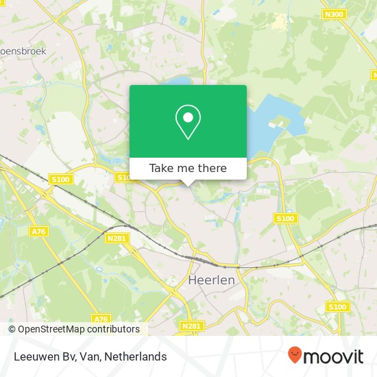 Leeuwen Bv, Van map