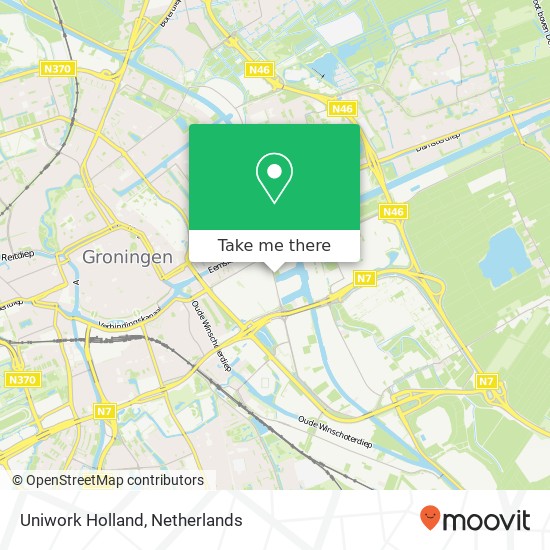 Uniwork Holland Karte