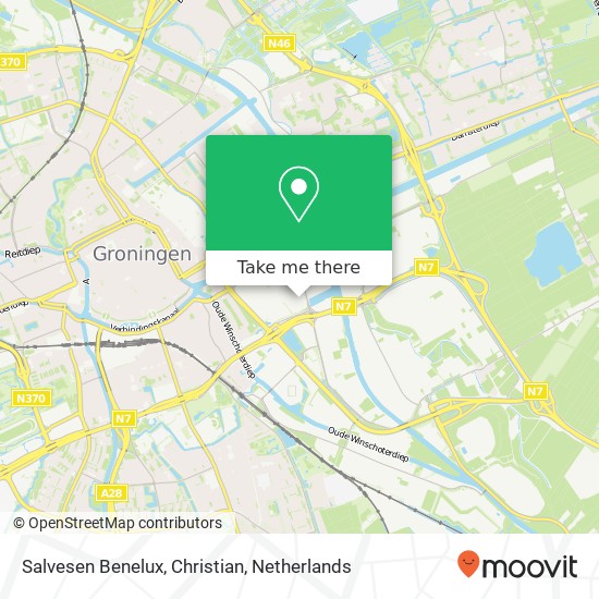 Salvesen Benelux, Christian map