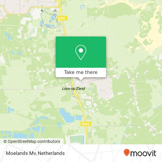 Moelands Mv map