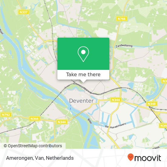 Amerongen, Van map