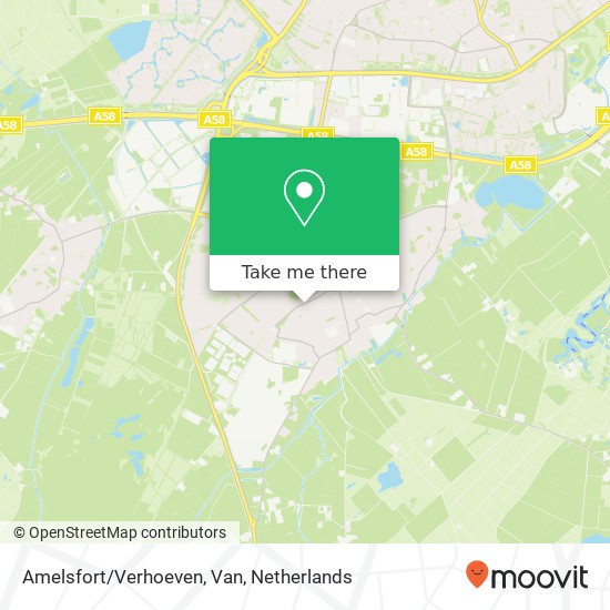 Amelsfort/Verhoeven, Van Karte