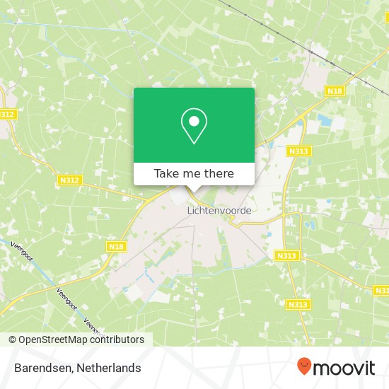 Barendsen map