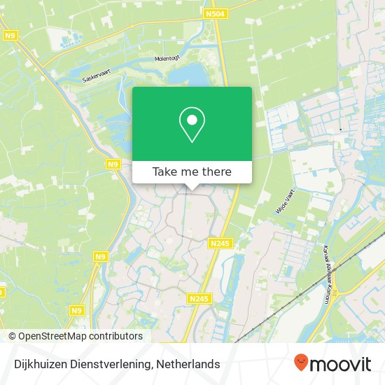 Dijkhuizen Dienstverlening map