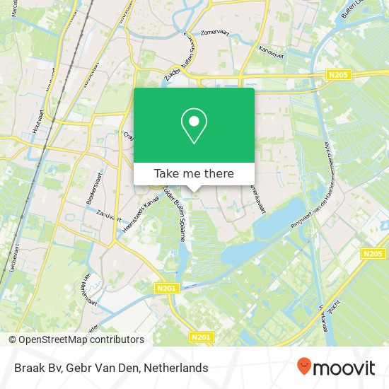 Braak Bv, Gebr Van Den map