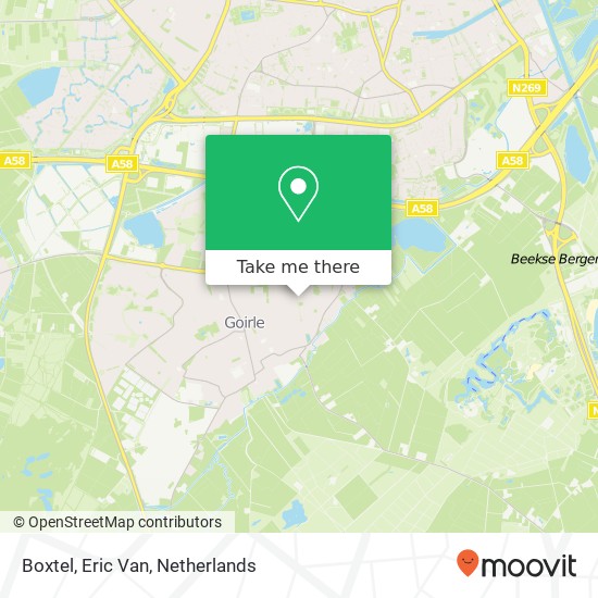 Boxtel, Eric Van map