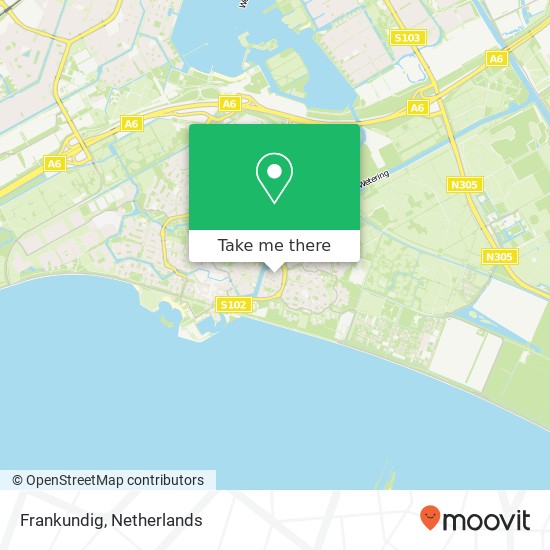 Frankundig map