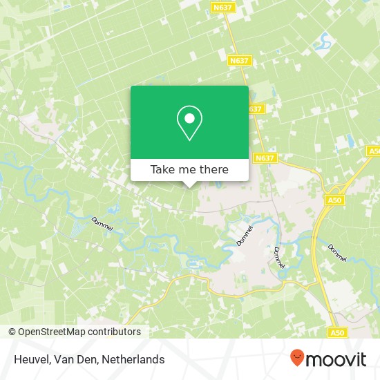 Heuvel, Van Den map