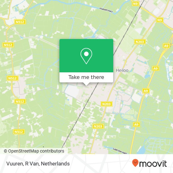 Vuuren, R Van map