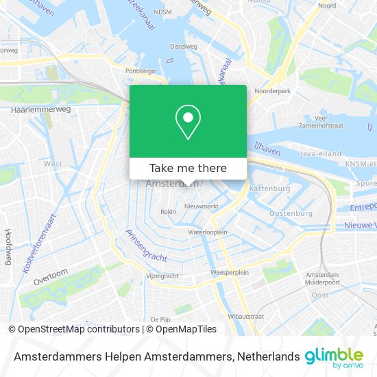Amsterdammers Helpen Amsterdammers map