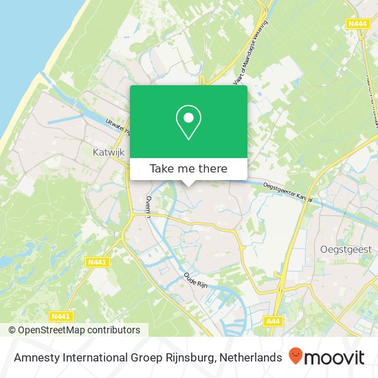 Amnesty International Groep Rijnsburg map