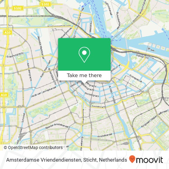 Amsterdamse Vriendendiensten, Sticht map