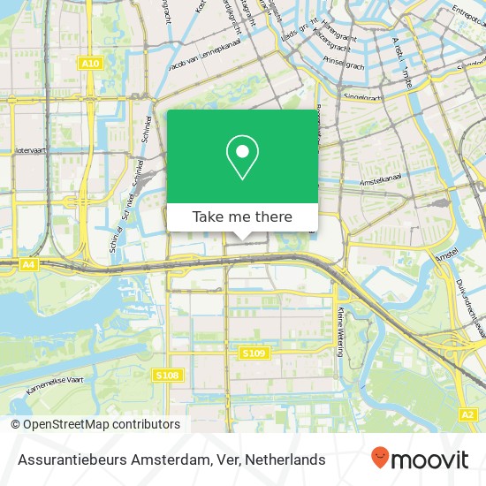 Assurantiebeurs Amsterdam, Ver map