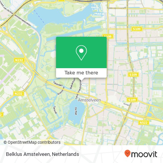 Belklus Amstelveen map