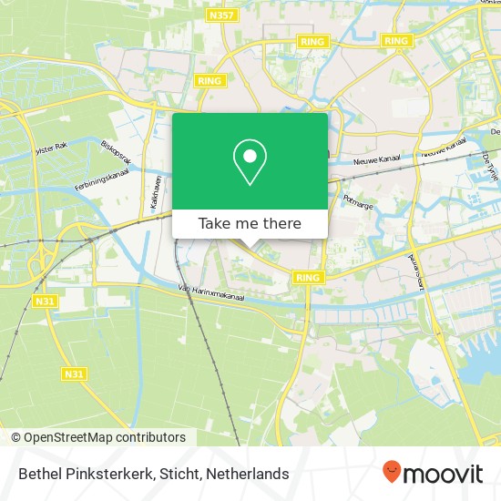 Bethel Pinksterkerk, Sticht map